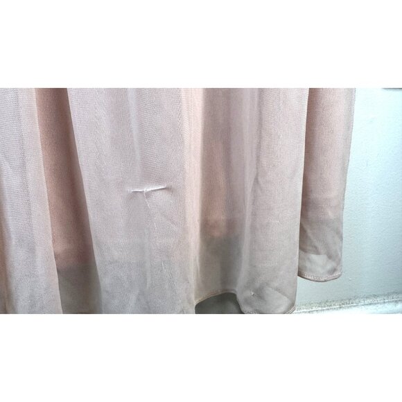 2/$35 NWT Adrianna Papell Size 14 One-Shoulder Lace Maxi Dress Pink Formal - Picture 14 of 15